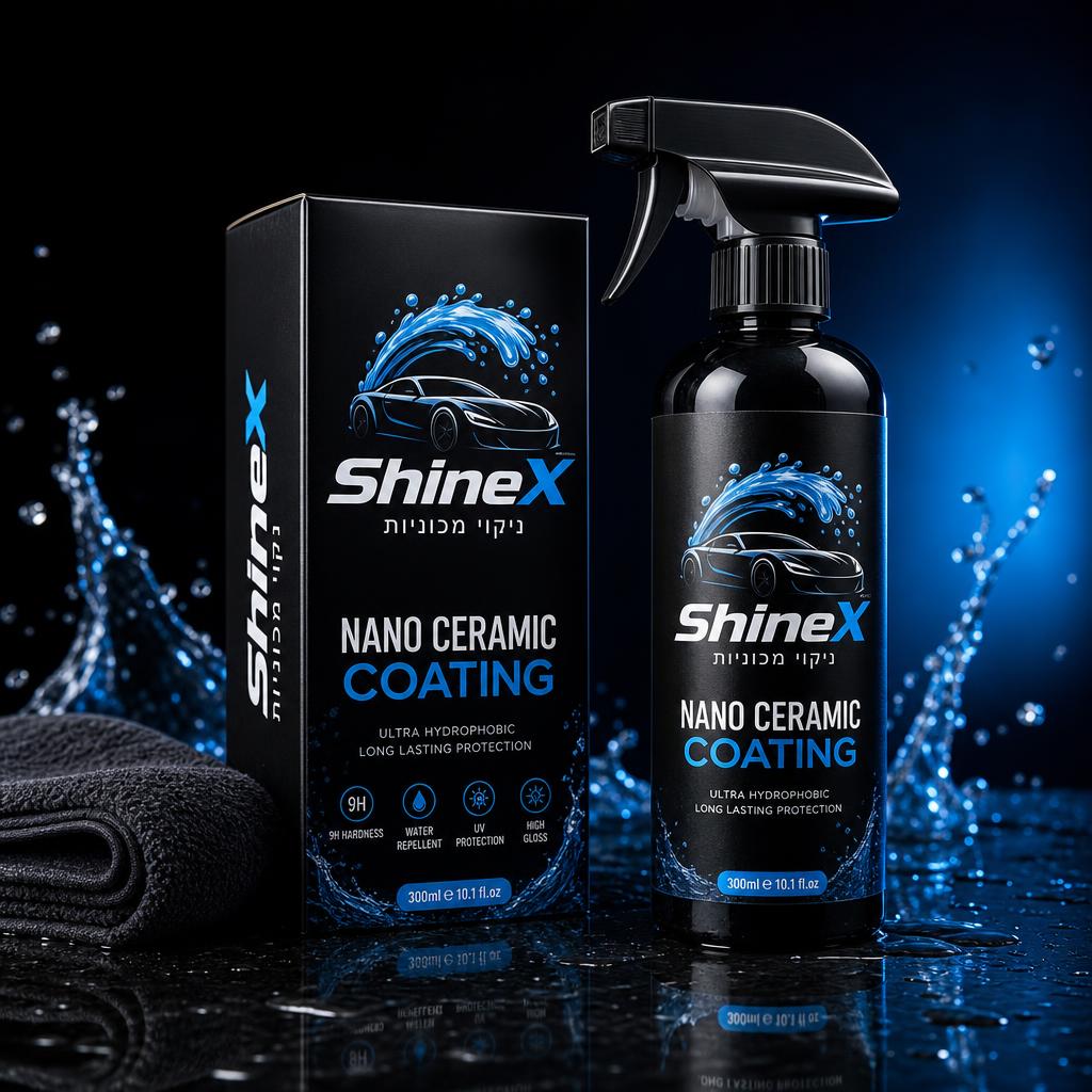 ציפוי ננו קרמי 9H Pro - 300ml