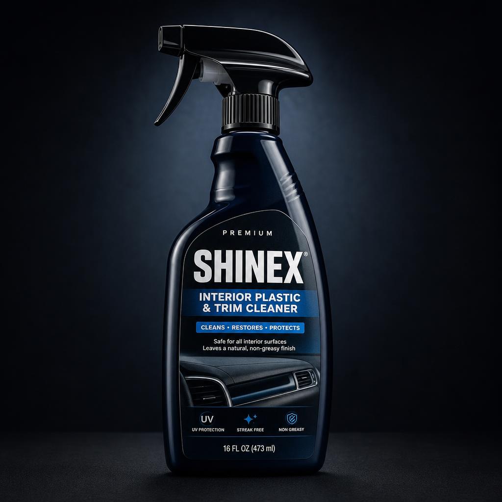 מנקה פלסטיקה וטרים פנימי ShineX 473ml