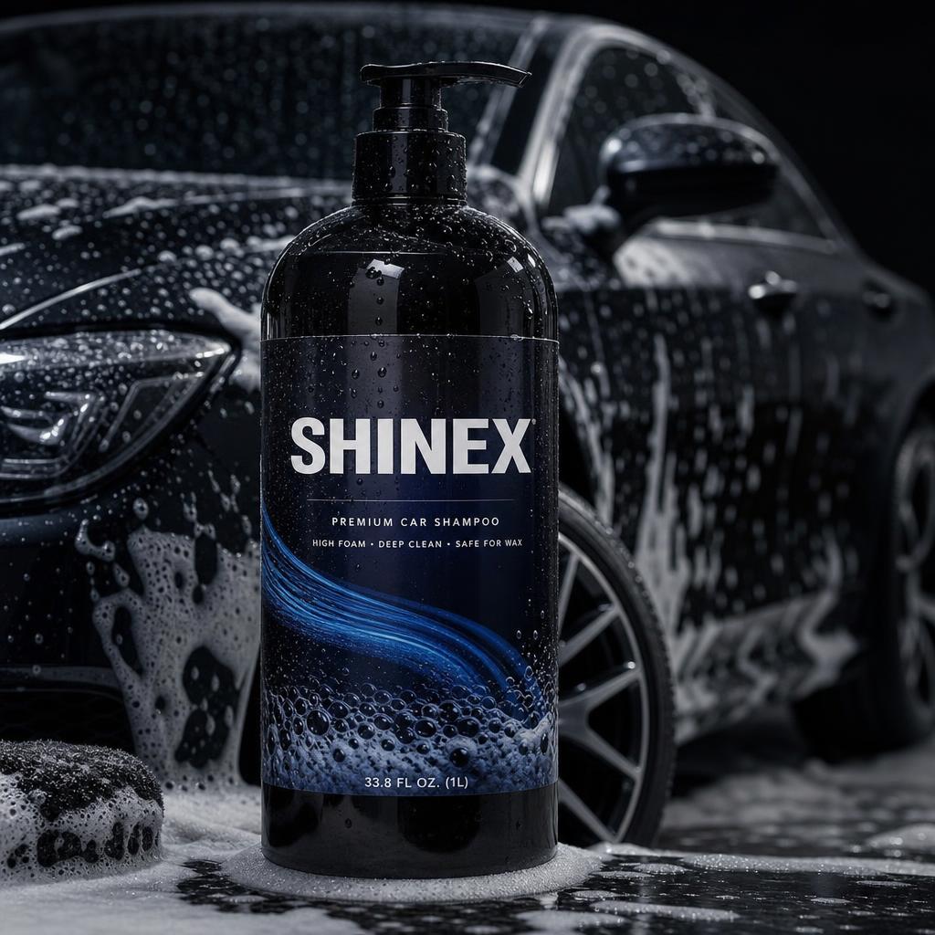 שמפו רכב Premium ShineX 1L