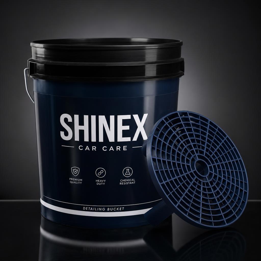 דלי דיטיילינג ShineX עם Grit Guard
