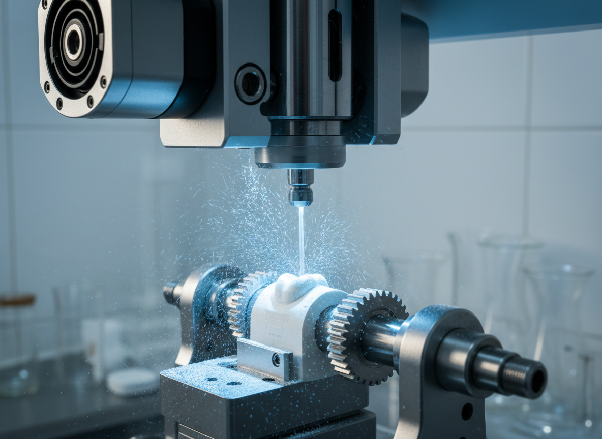 Precision dental milling technology