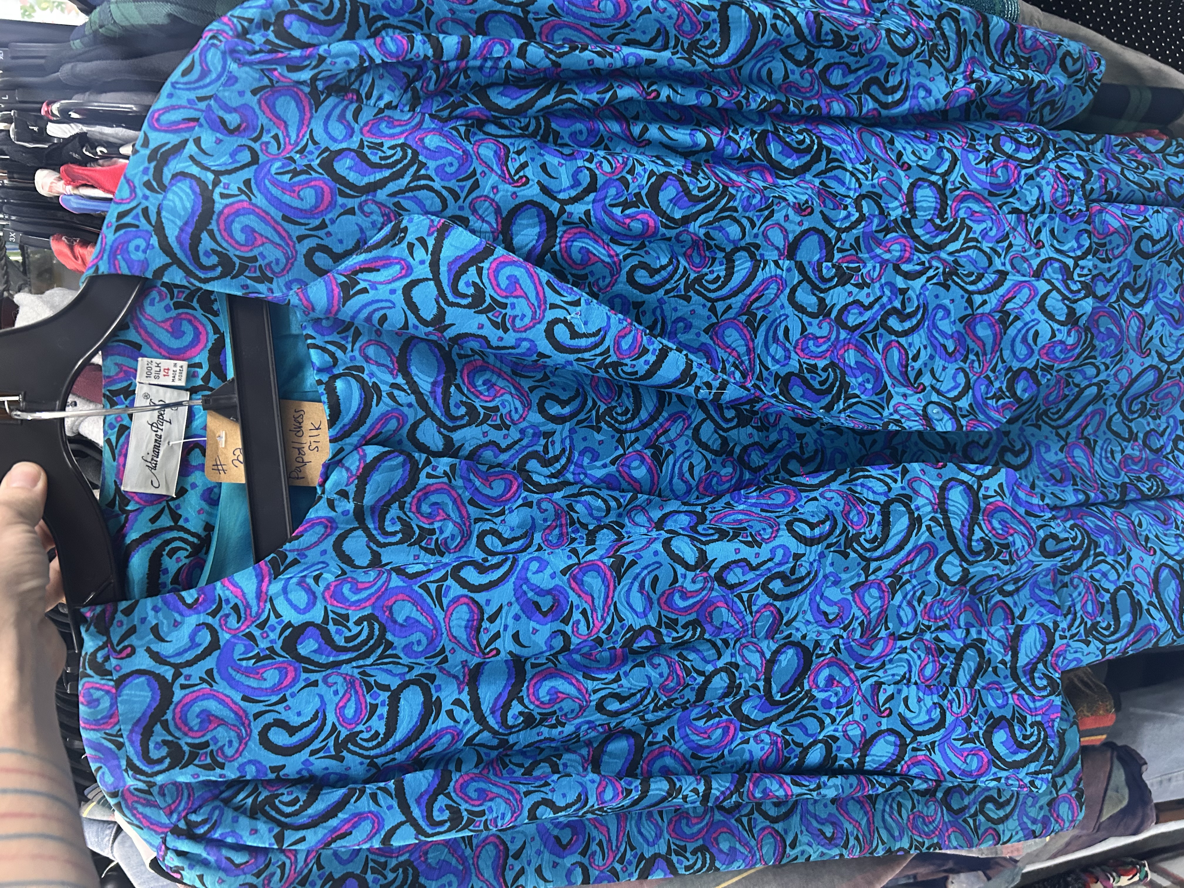 Silk 2piece 80’s 