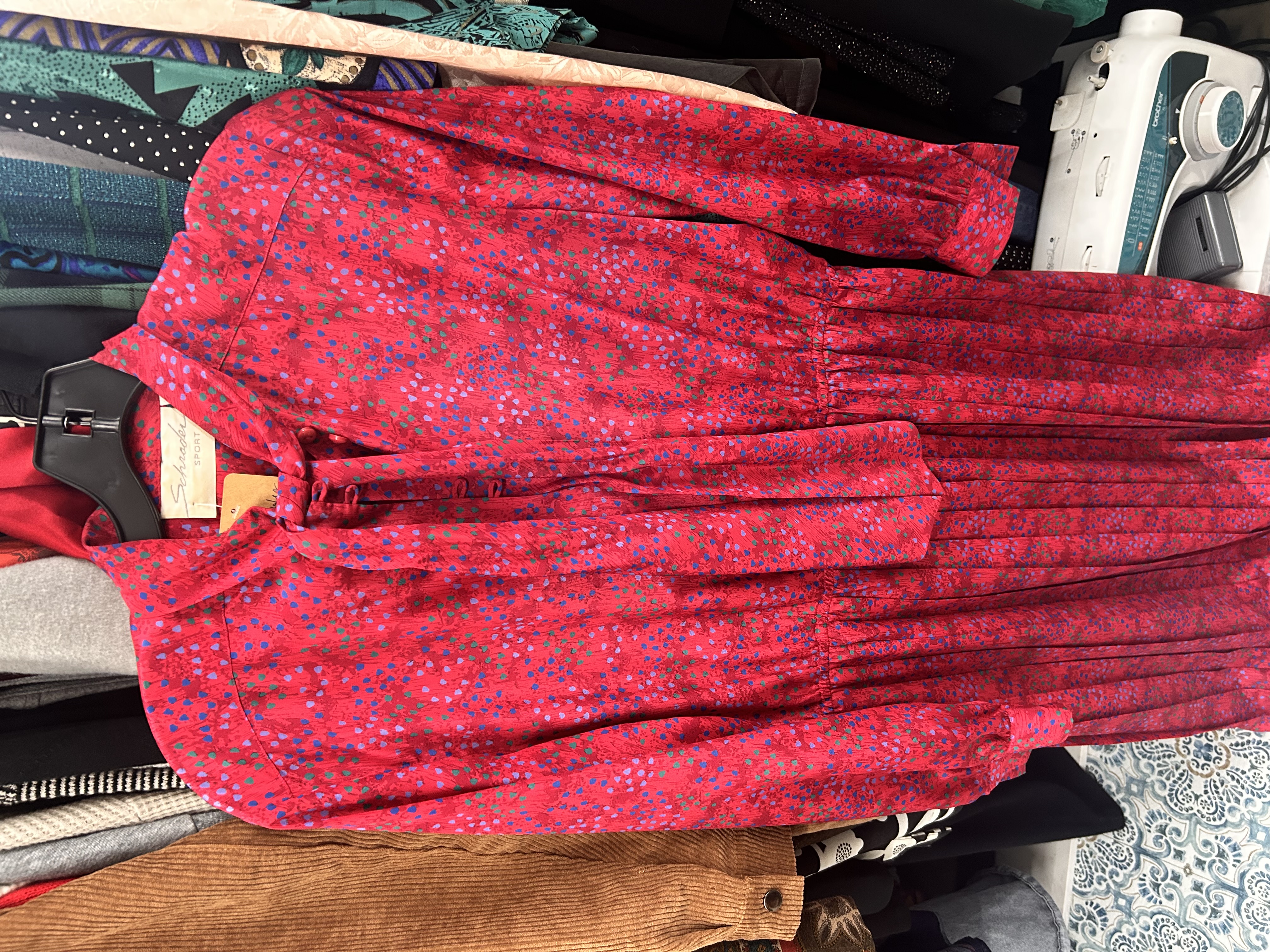 80’s schrader sport dress 