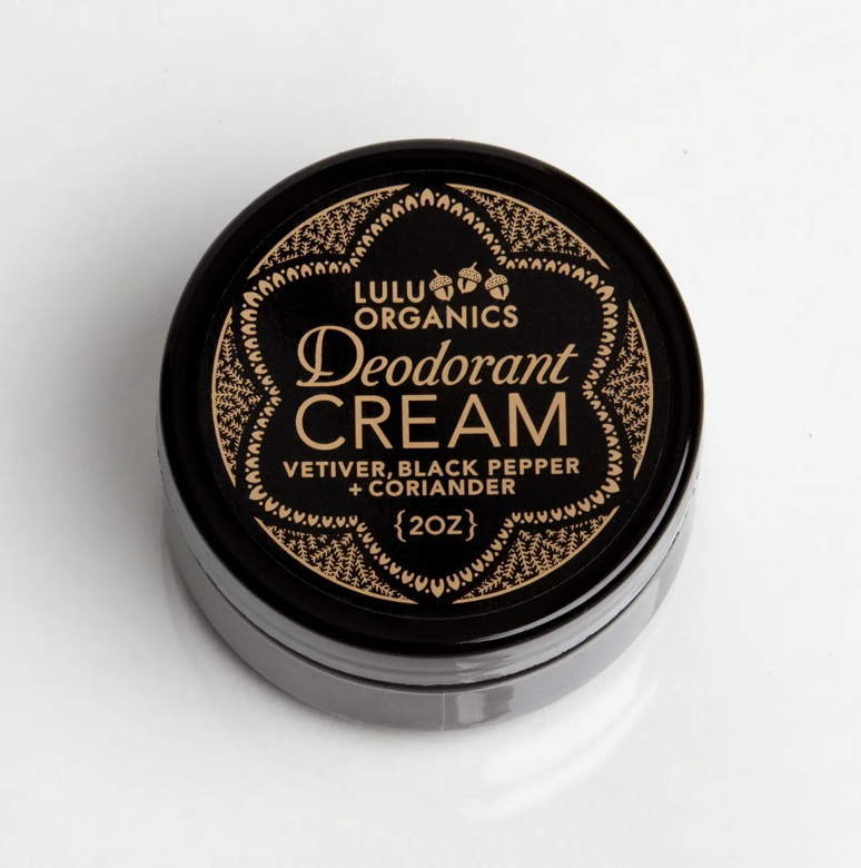 Vetiver and Black Pepper Cream Deodorant