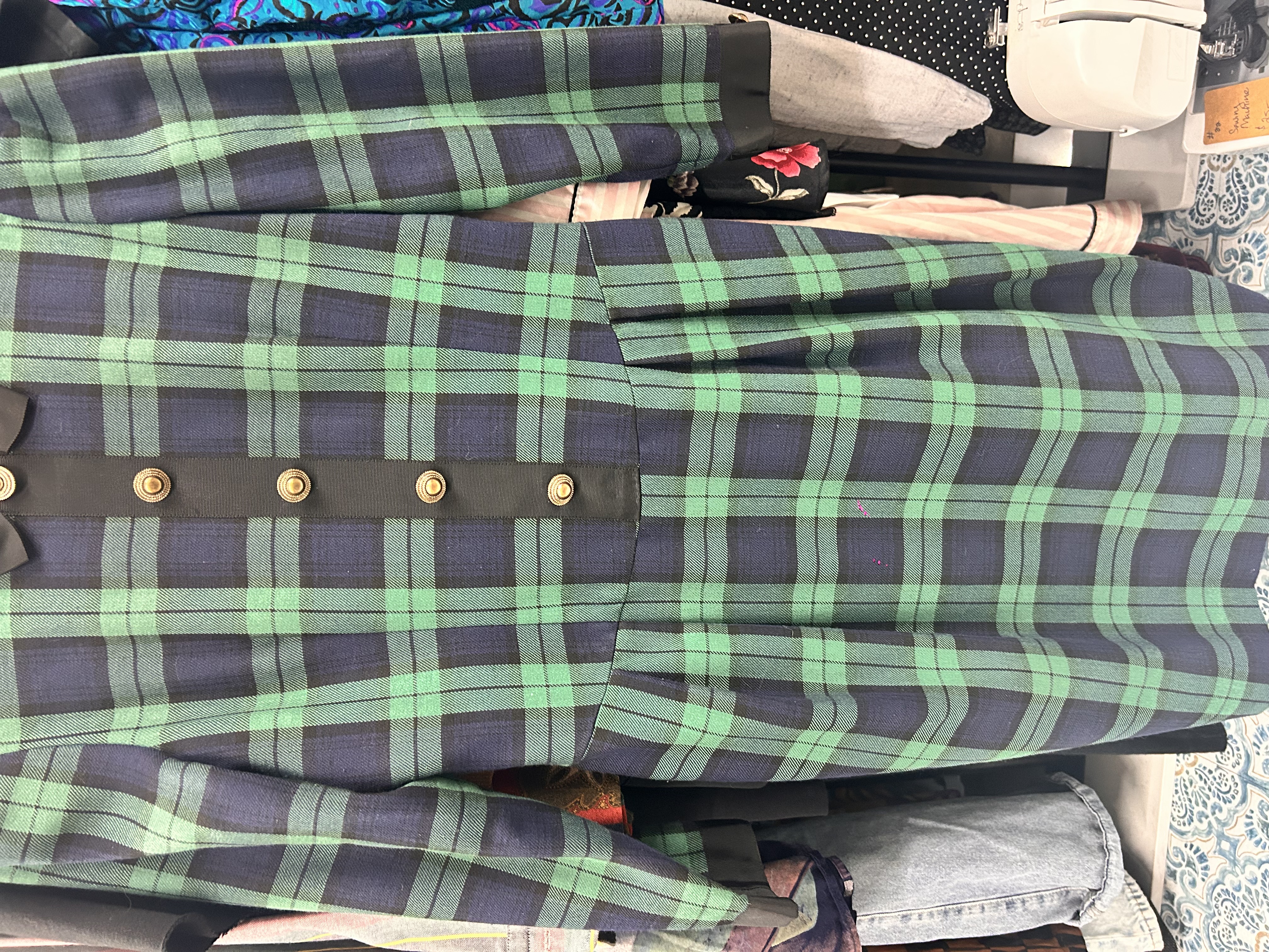 Plaid dress 