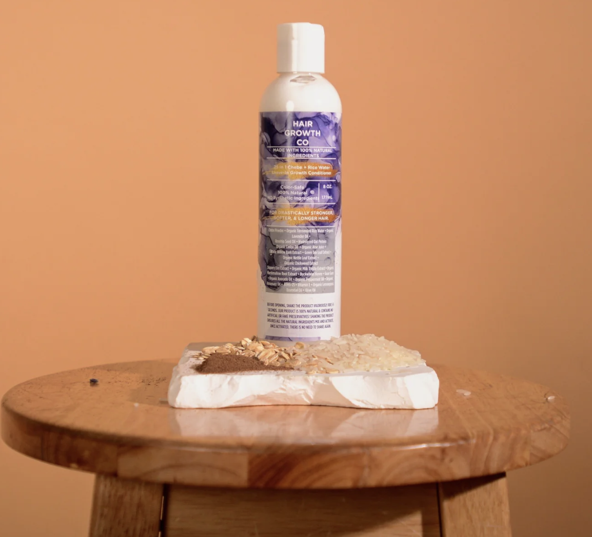 Chebe + Rice Water Growth Shampoo