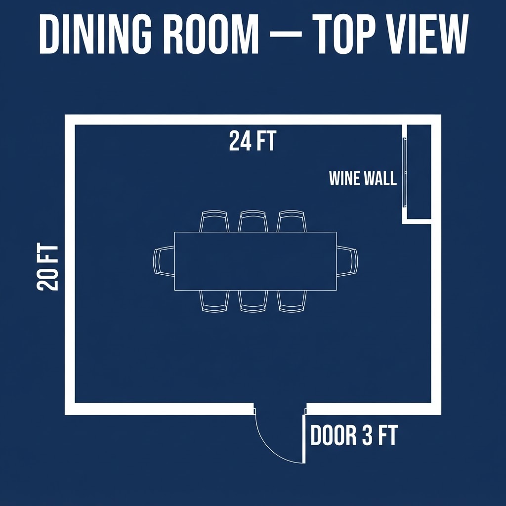 Dining Room — Blueprint