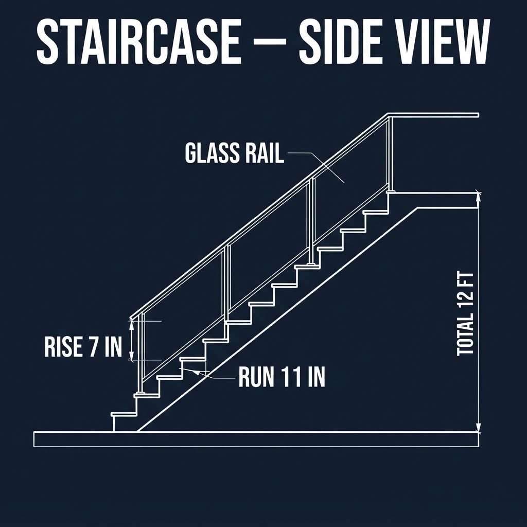 Grand Staircase — Blueprint