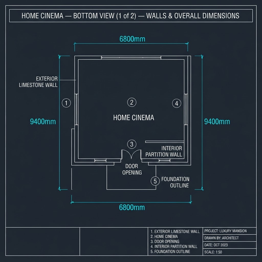 Home Cinema — Bottom View (1 of 2)