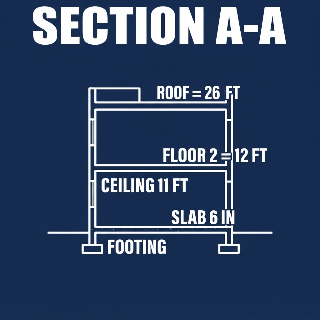 Building Section A-A
