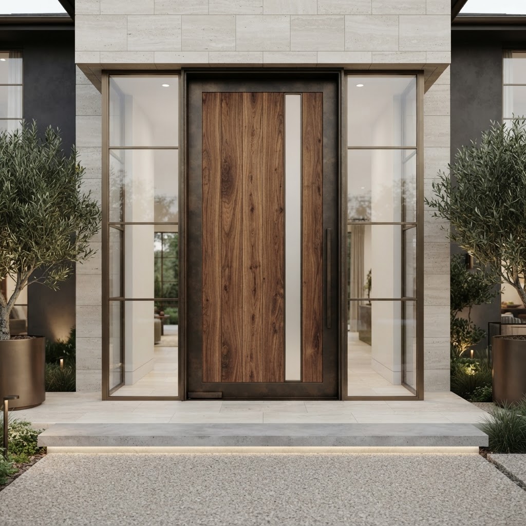 Front Pivot Door — Design