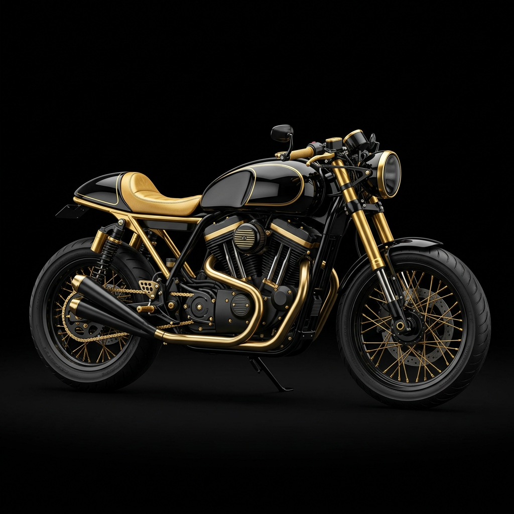 Cafe Racer Motorcycle
