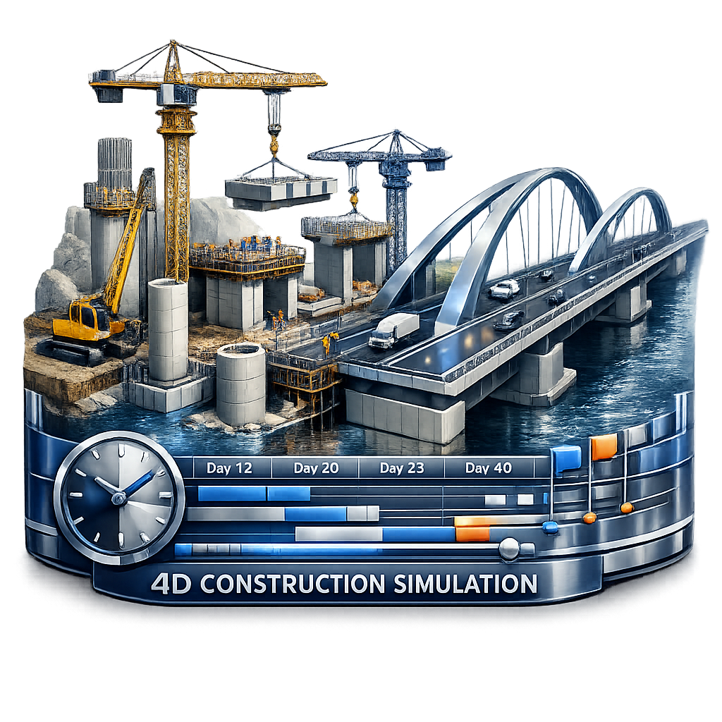 4D Construction Simulation