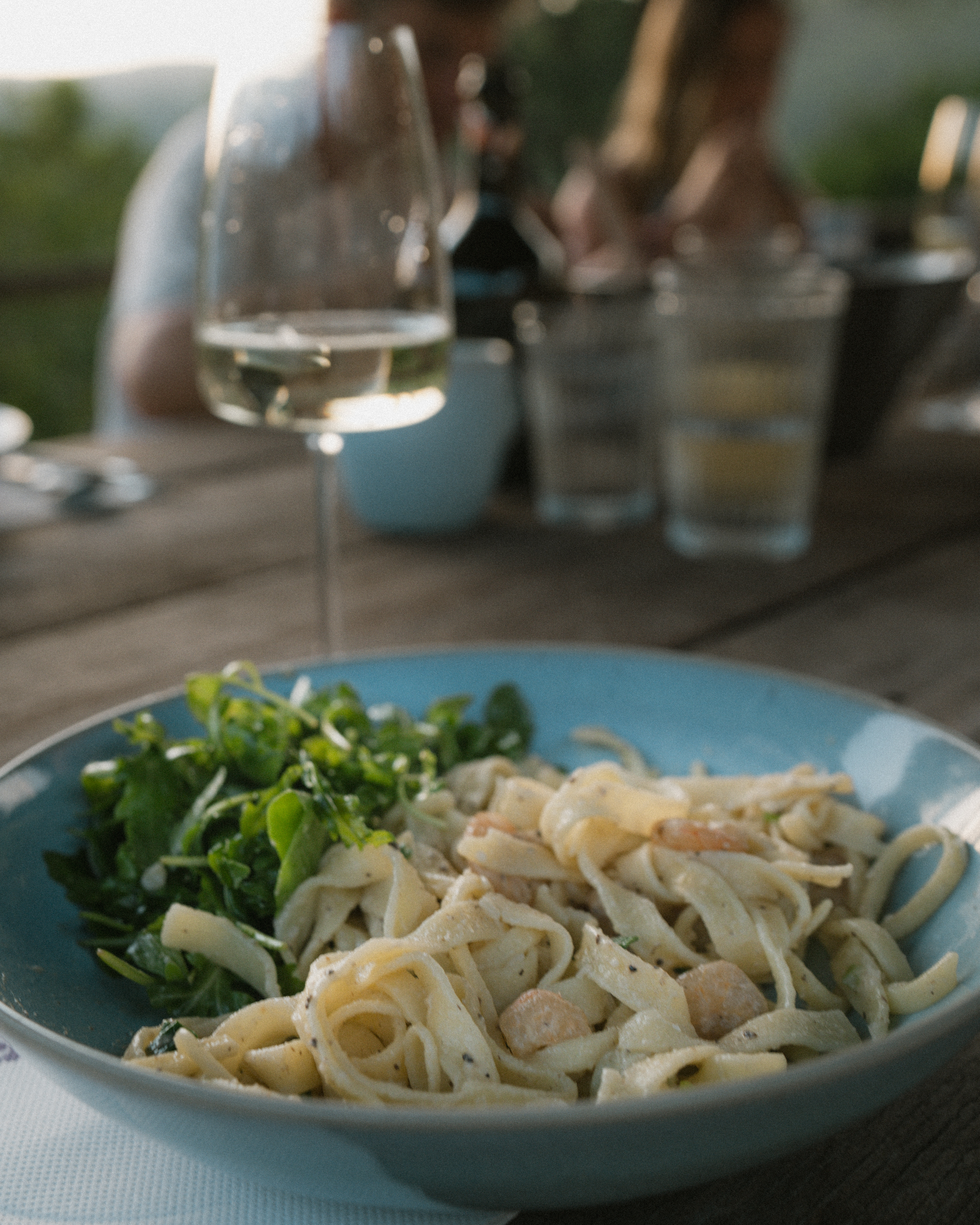 Dinner al fresco