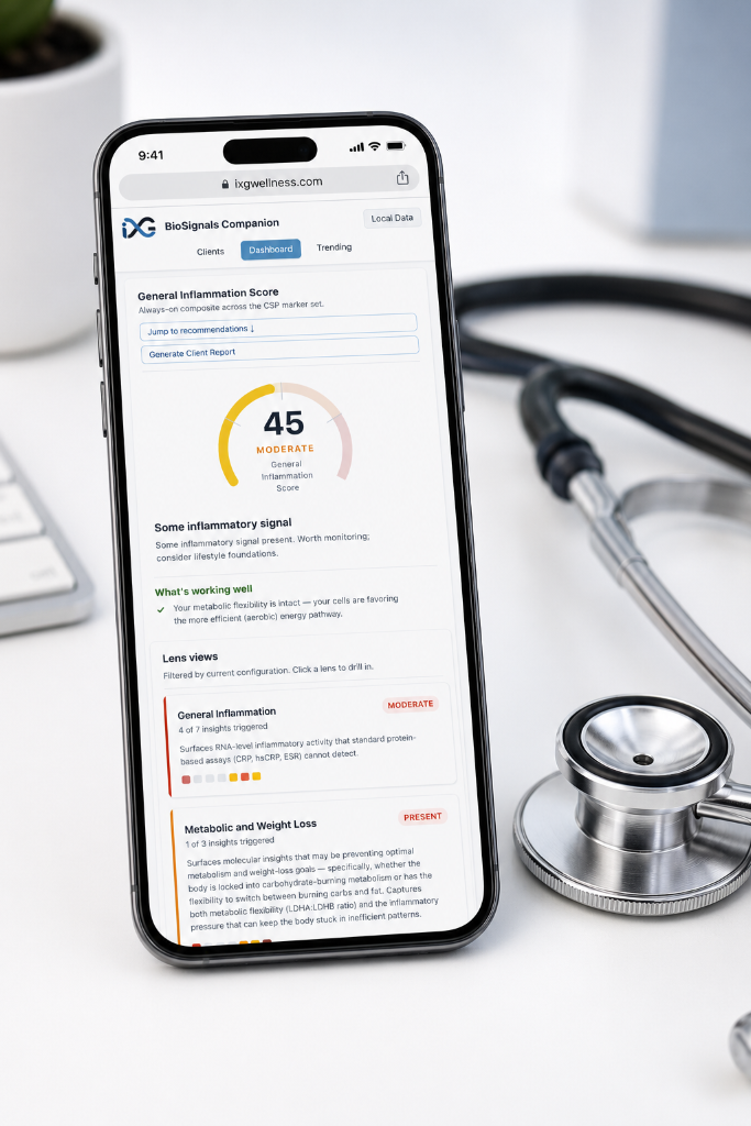BioSignals Companion insights view