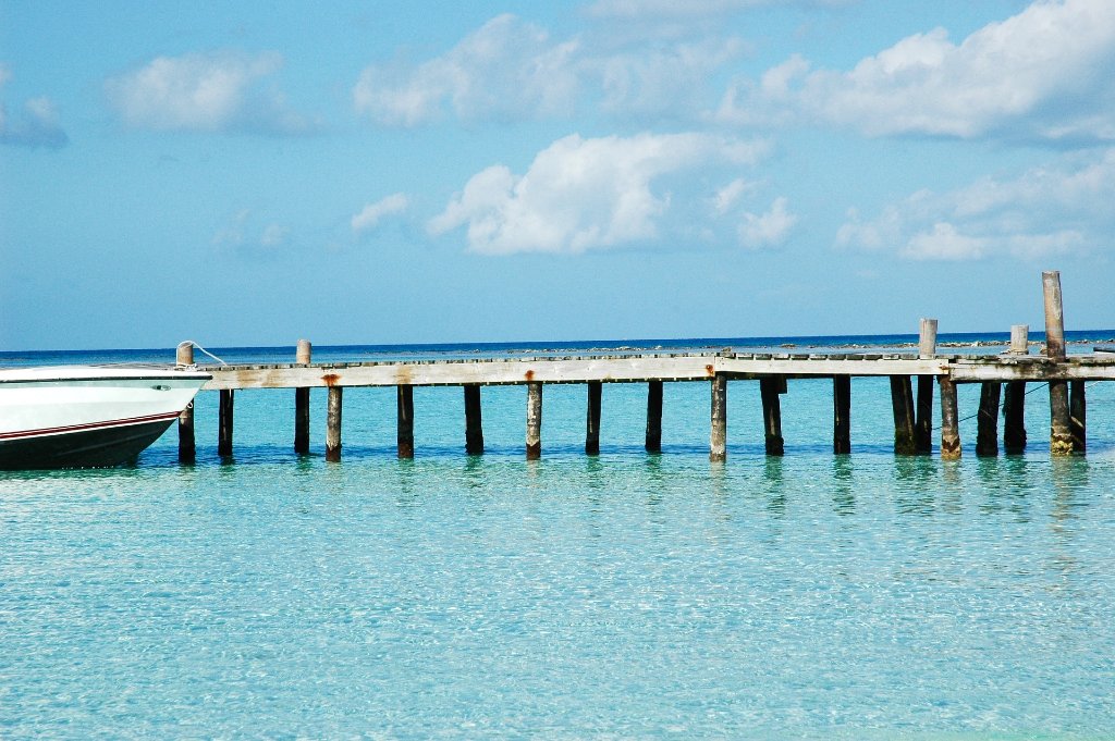 Dock in Belize