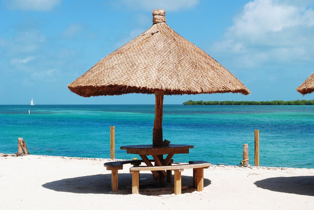 Beach on Belize