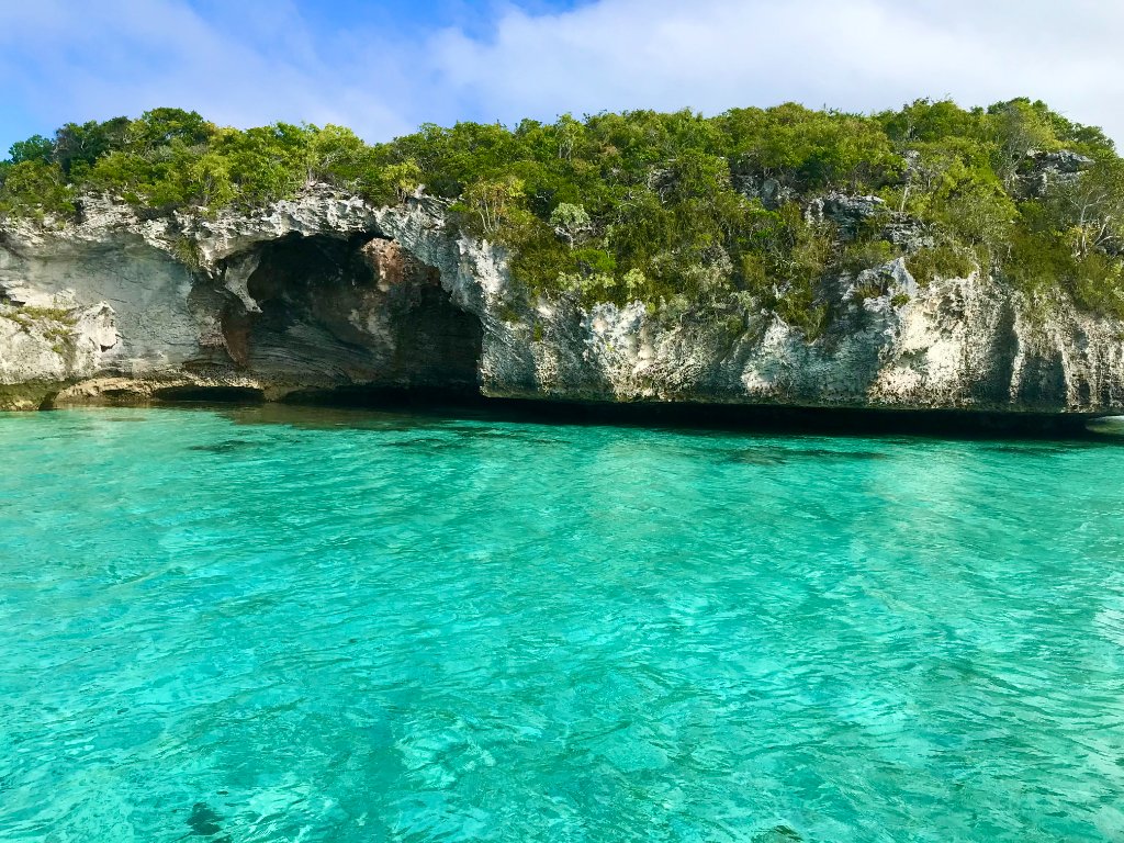 Rudder Cut Cay Caves