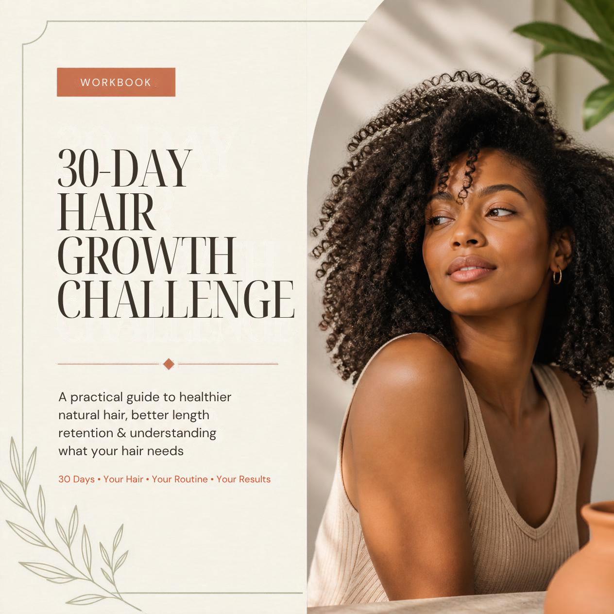 30-Day Hair Growth Challenge e-book cover