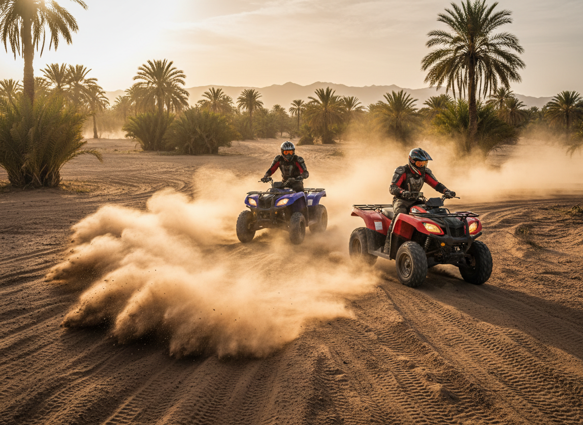 Excursion en quad dans la Palmeraie de Marrakech avec SPEEDKECH