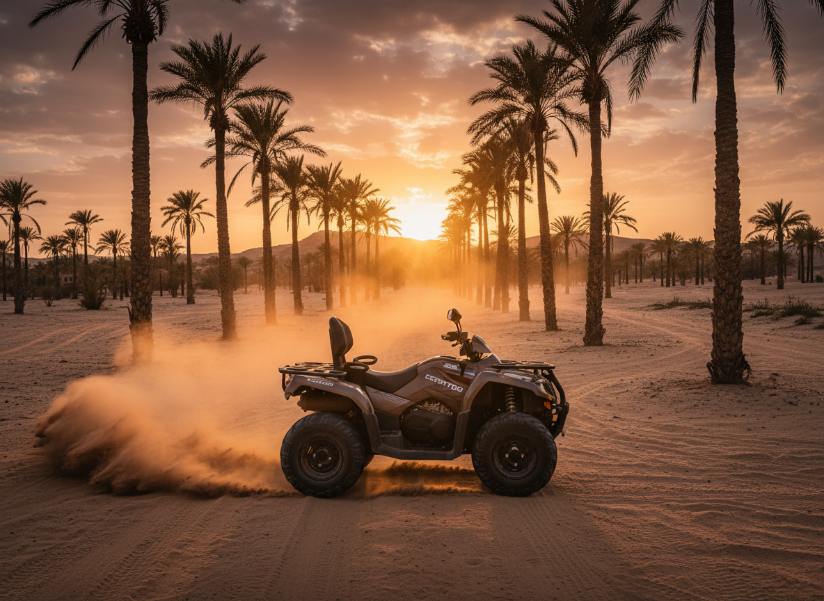 Quad CFMOTO 520 – 2 places - Location à Marrakech