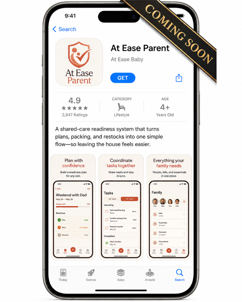At Ease Parent app preview