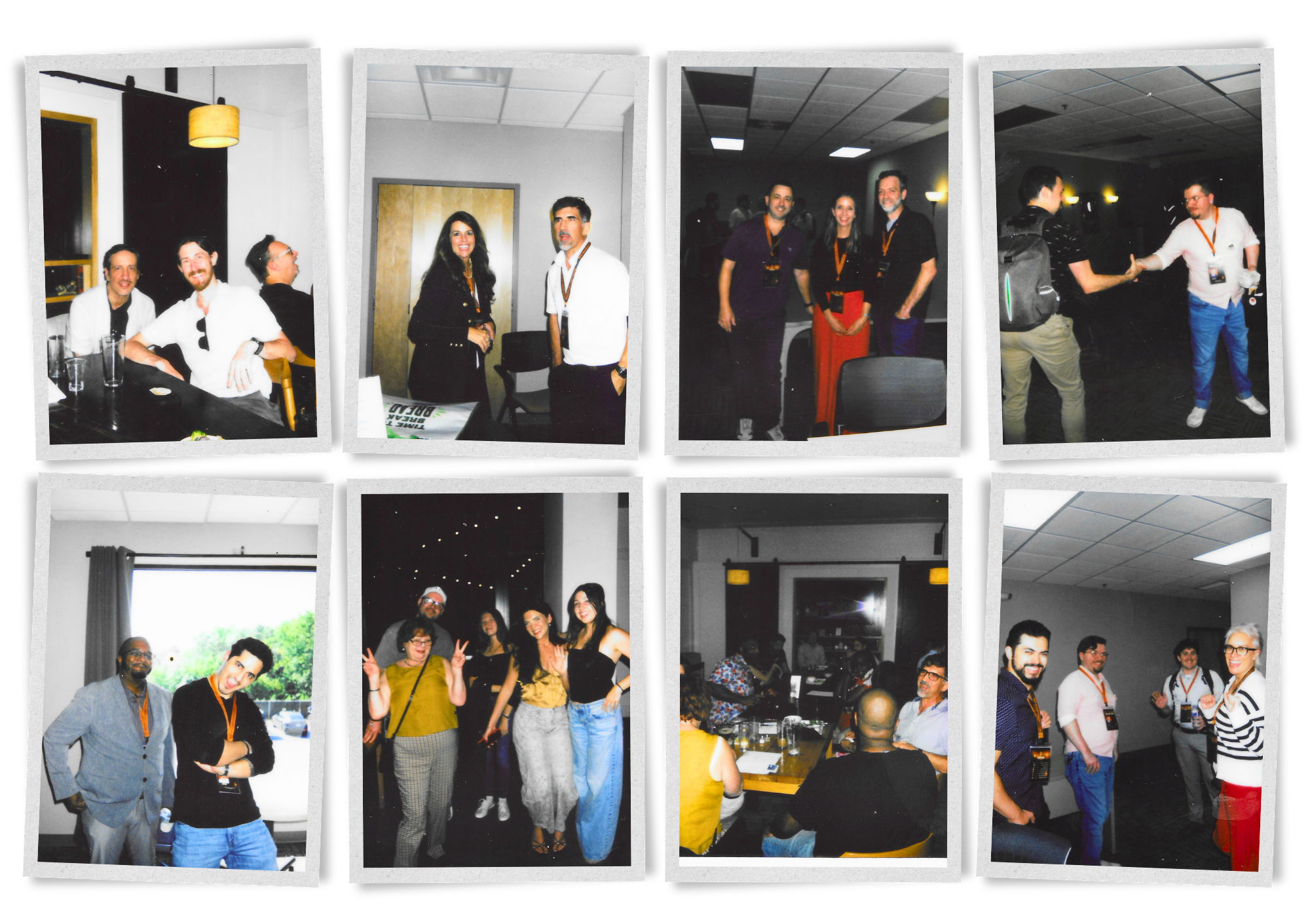 Georgia Creative Summit instant film contact sheet