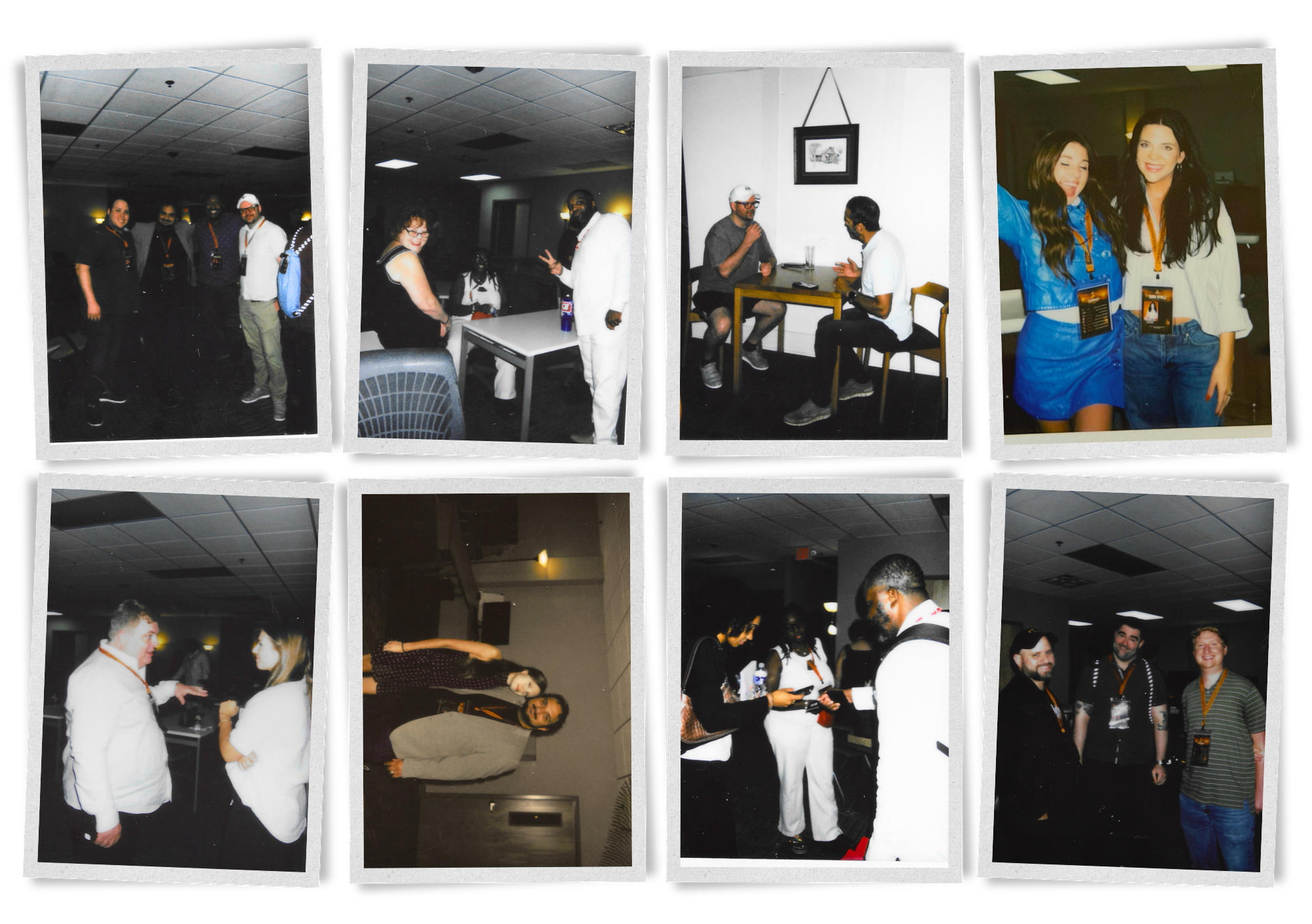 Georgia Creative Summit instant film contact sheet