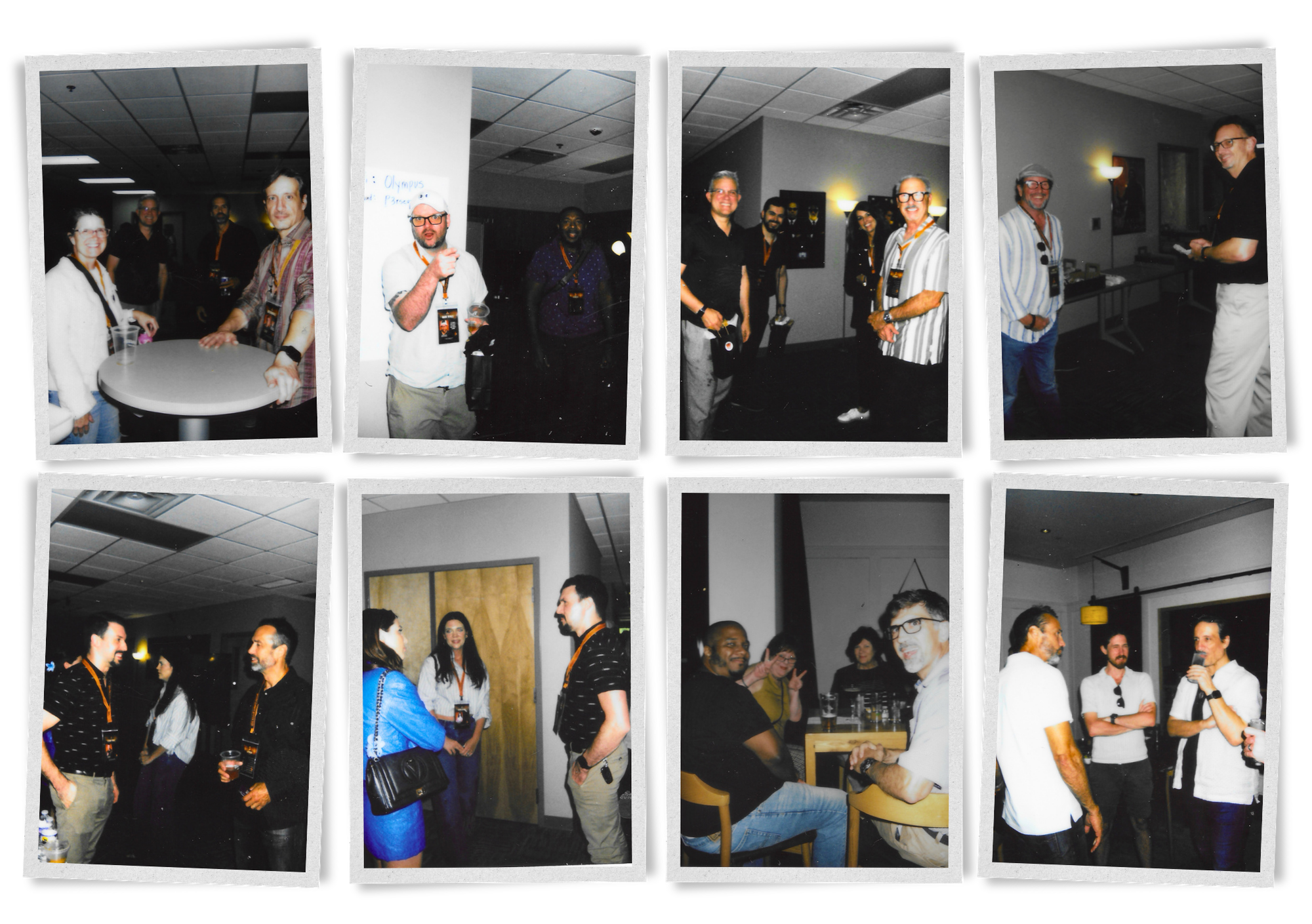 Georgia Creative Summit instant film contact sheet