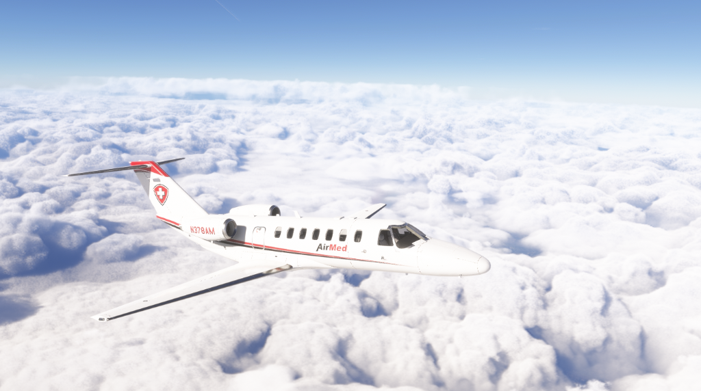 Cessna Citation CJ3+ medical charter aircraft