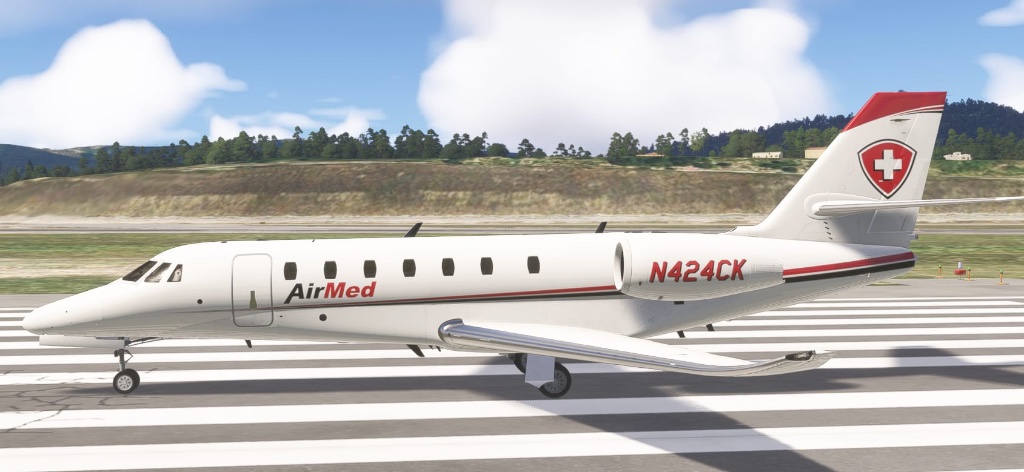 Cessna Citation C680 Sovereign+ medical charter aircraft