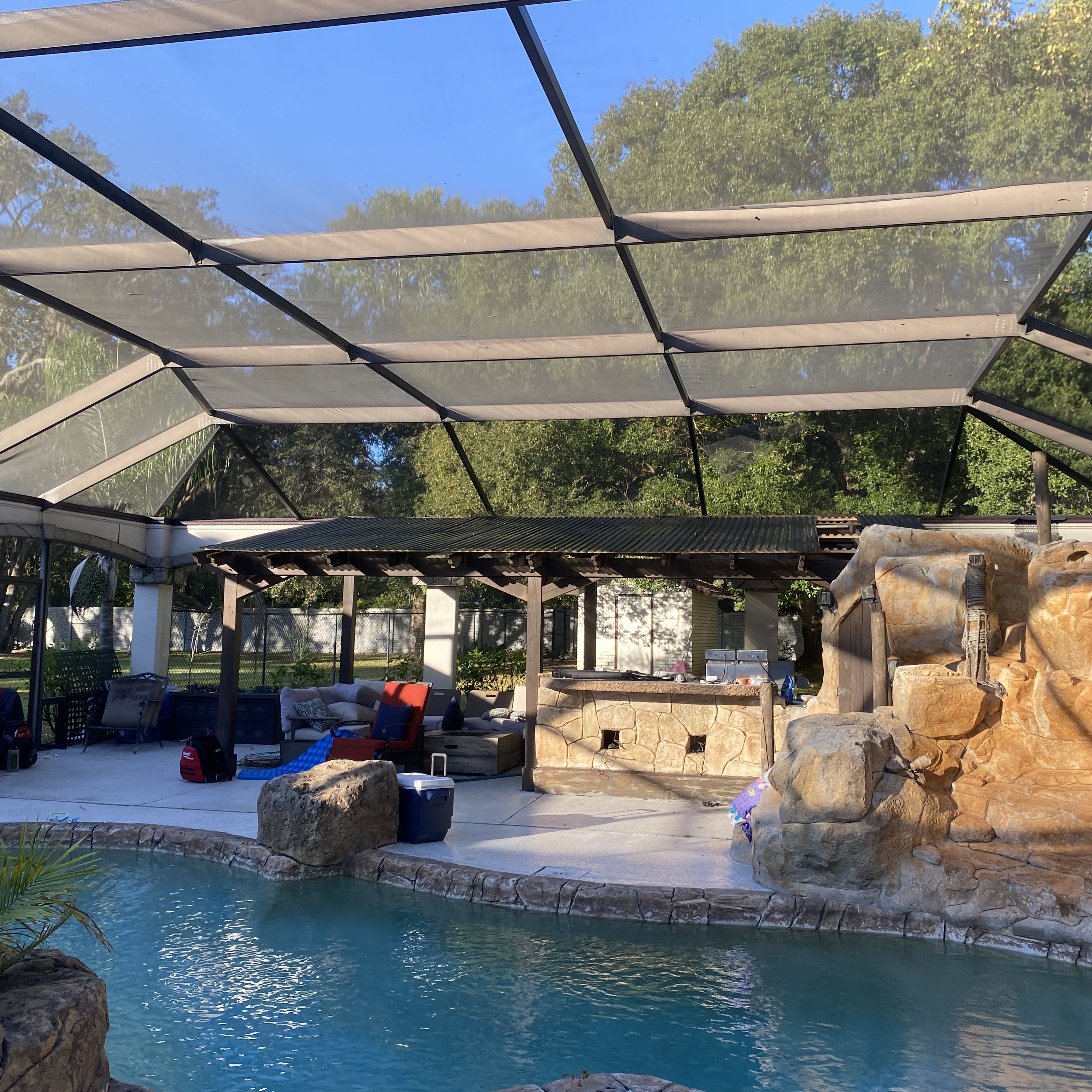 Pool Screen Repair in Union Park, FL
