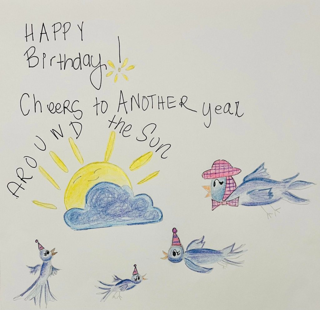 A Little Bird Told Me It's Your Birthday