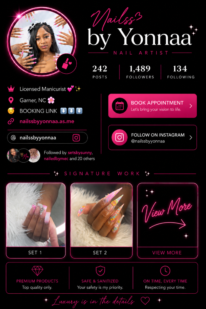 Nail art by Te'Yonna