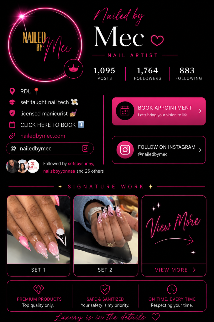 Nail art by Mec