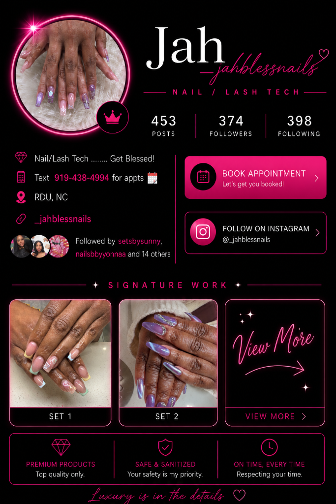Nail art by Jah