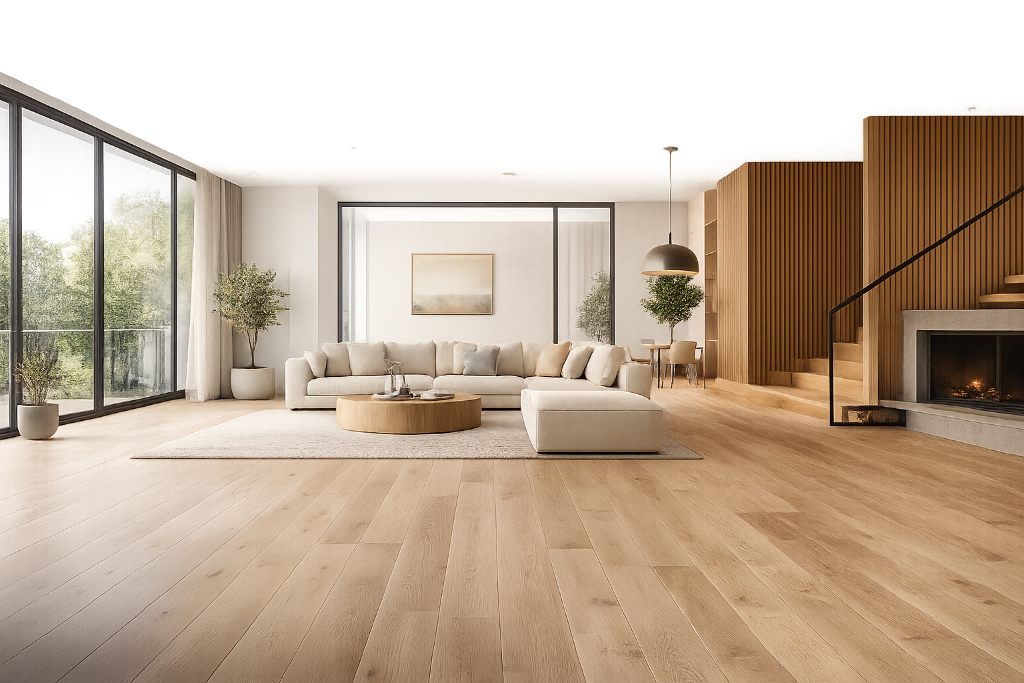 Premium flooring interior