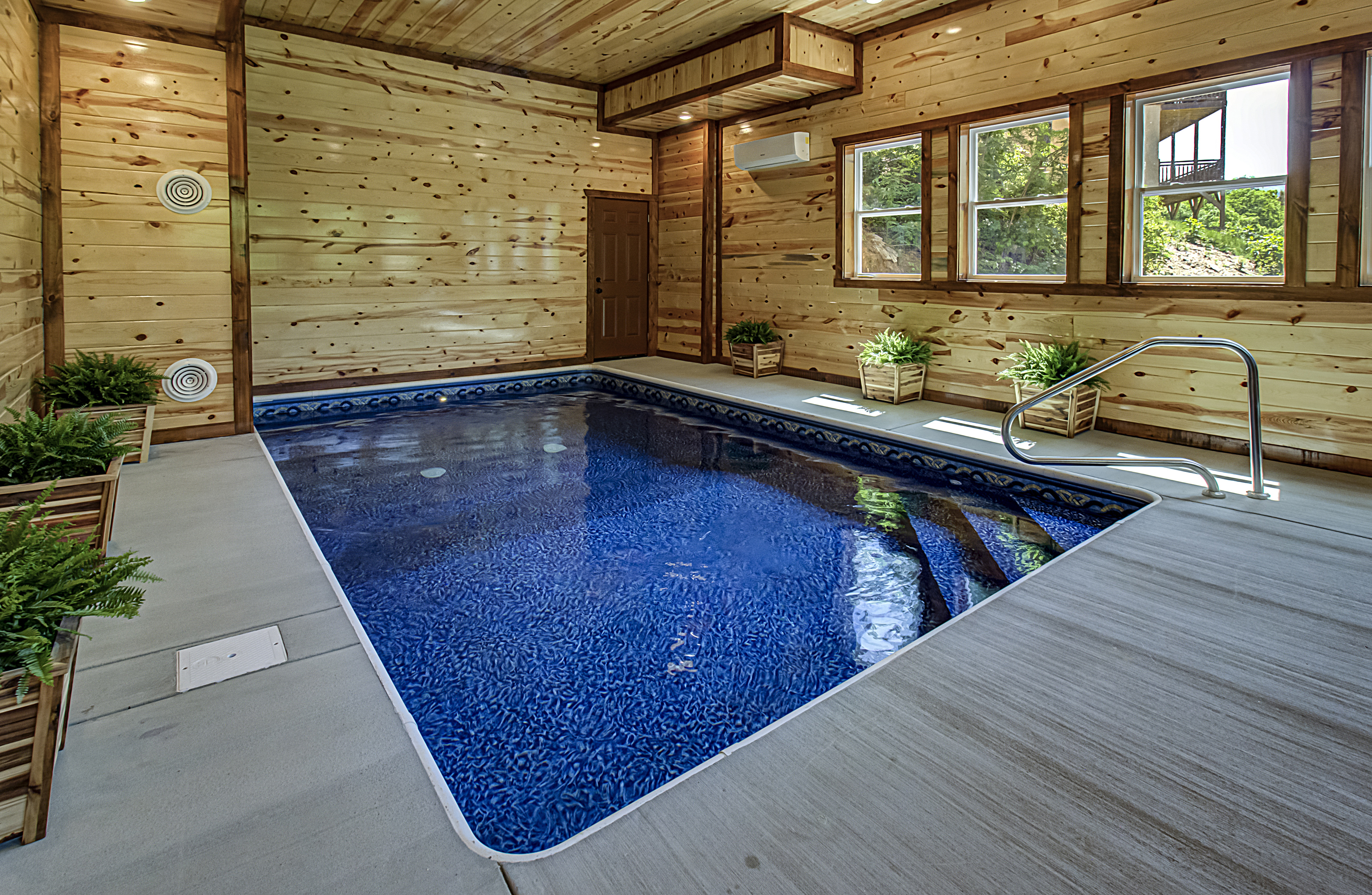 Indoor heated pool