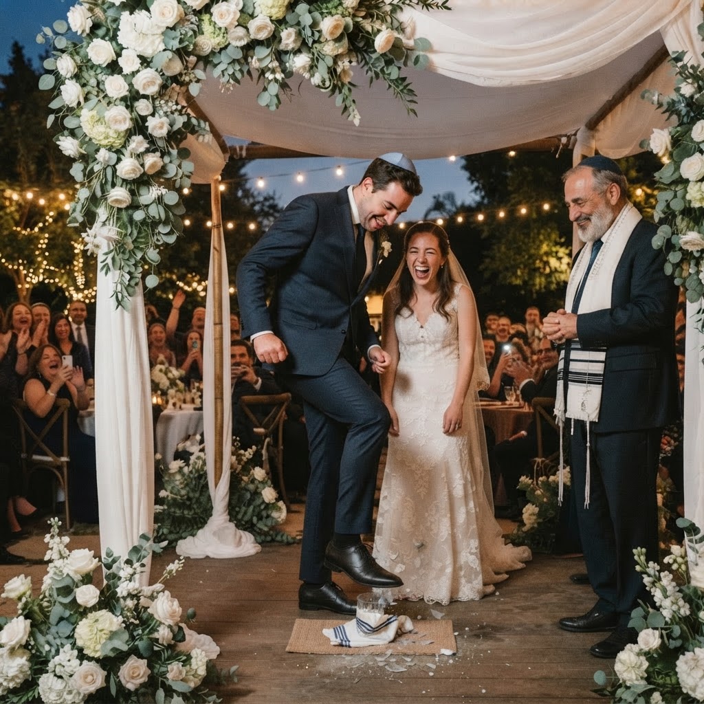Modern Geometric Ketubah for Sarah & Benjamin