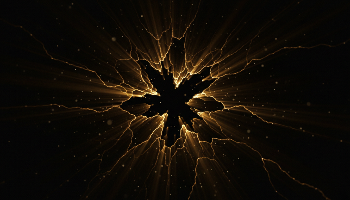 Golden light representing hope