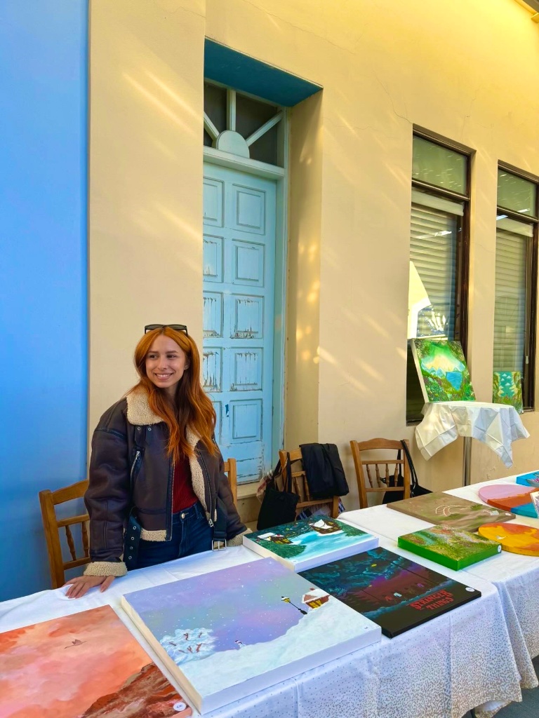 Elena Vasquez, the artist