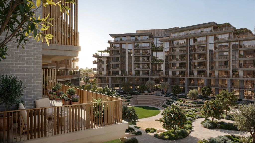 Balcony — Courtyard View
