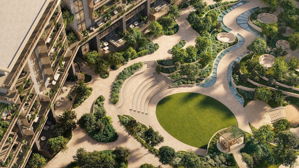 Sunken Courtyard