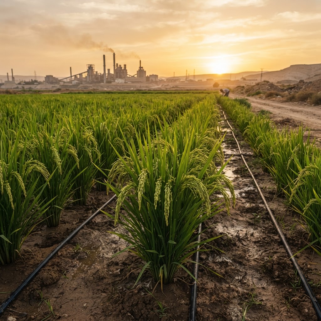 Rice Without Flooding & Corn Under MNG: Field Results from the Jordan Pilot