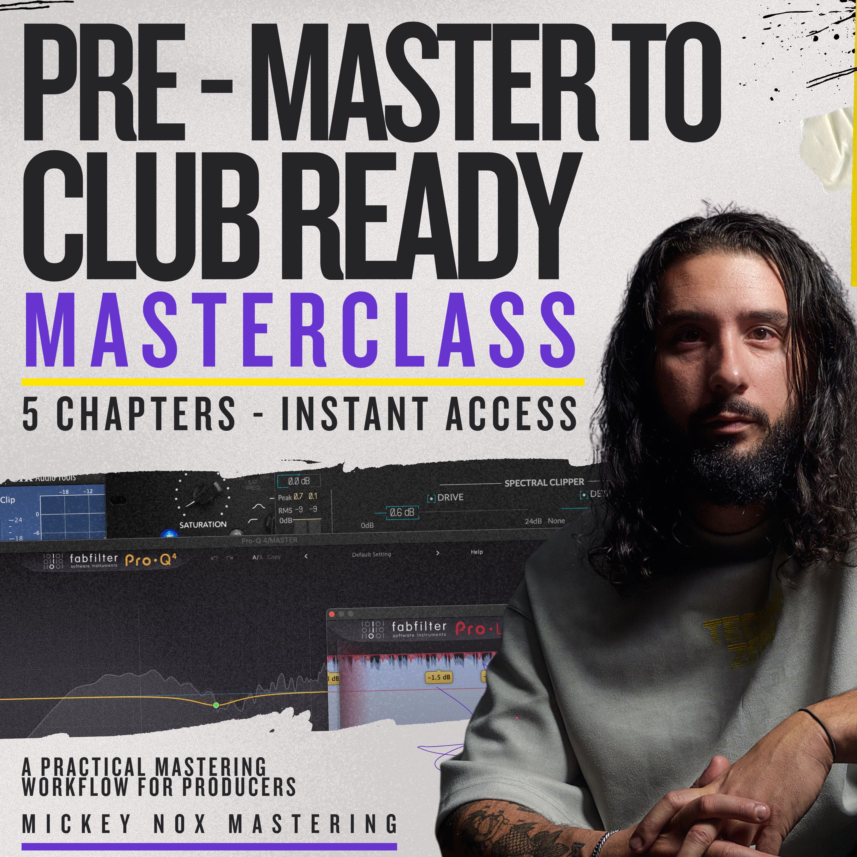 PRE-MASTER TO CLUB READY MASTERCLASS