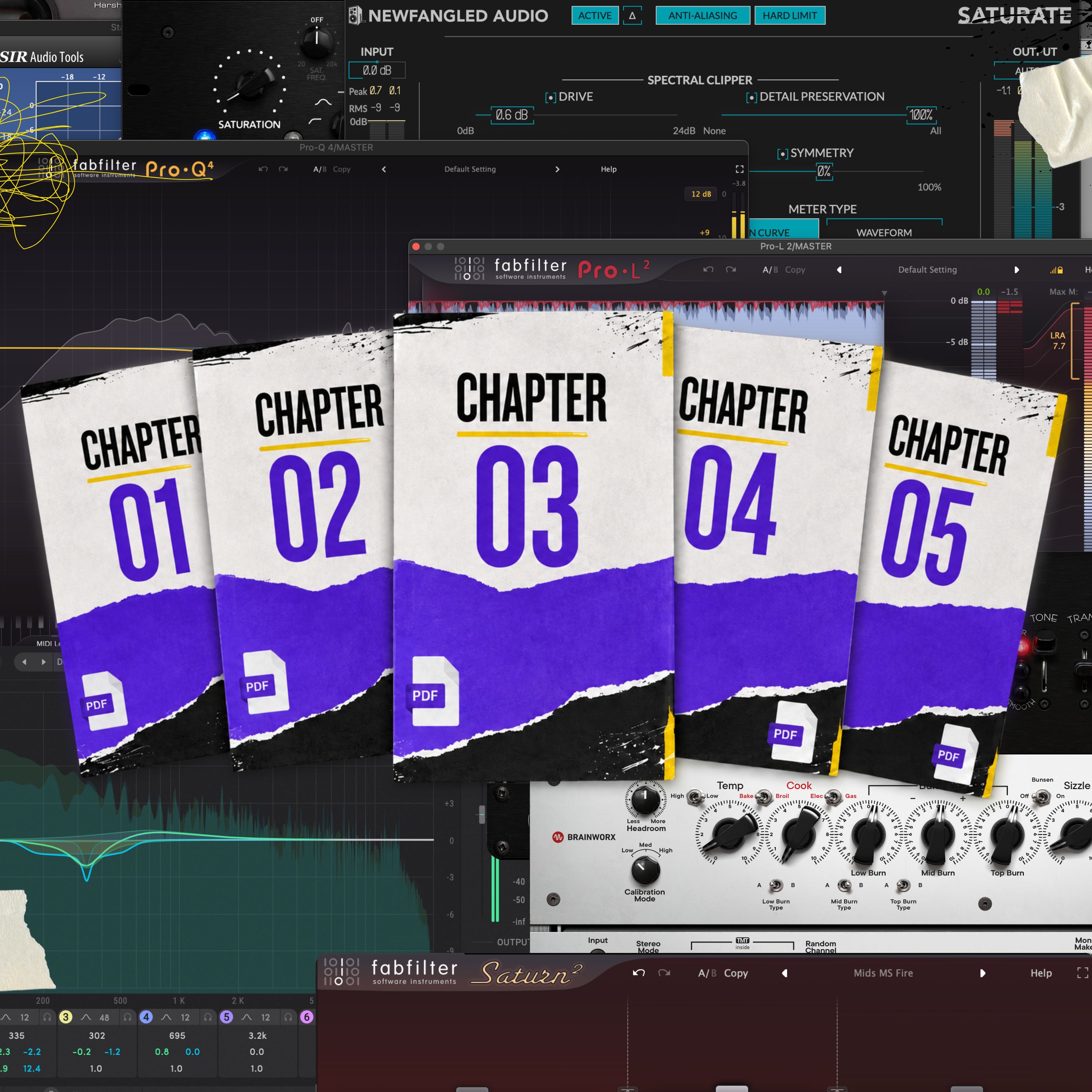 What's included — five masterclass chapters