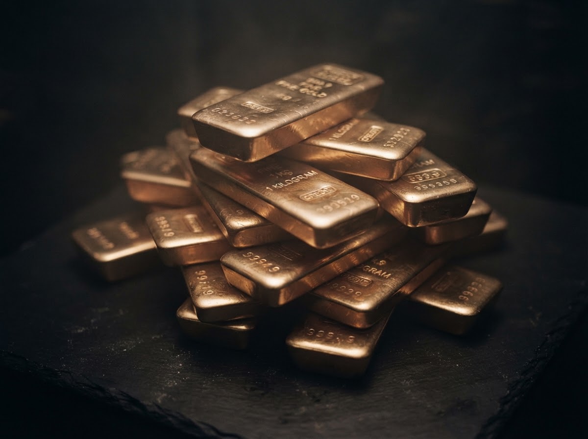 Gold bullion bars