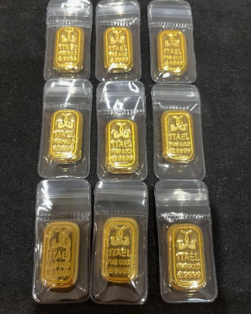 Sealed Fine Gold Mint Bars