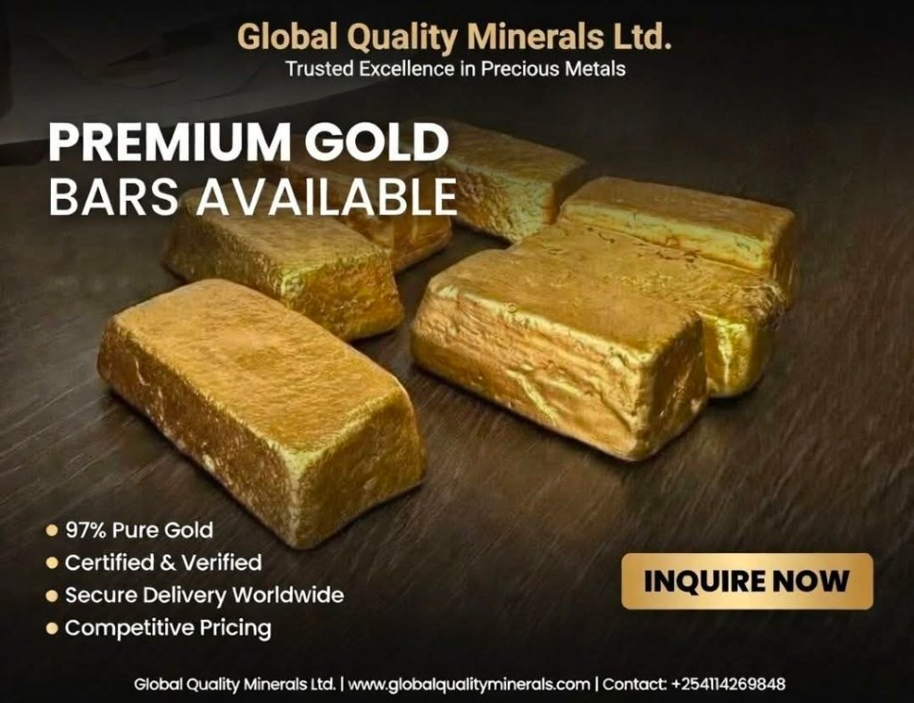 Premium Gold Bars Available
