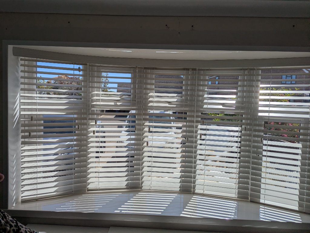 Venetian Blinds — Bay Window